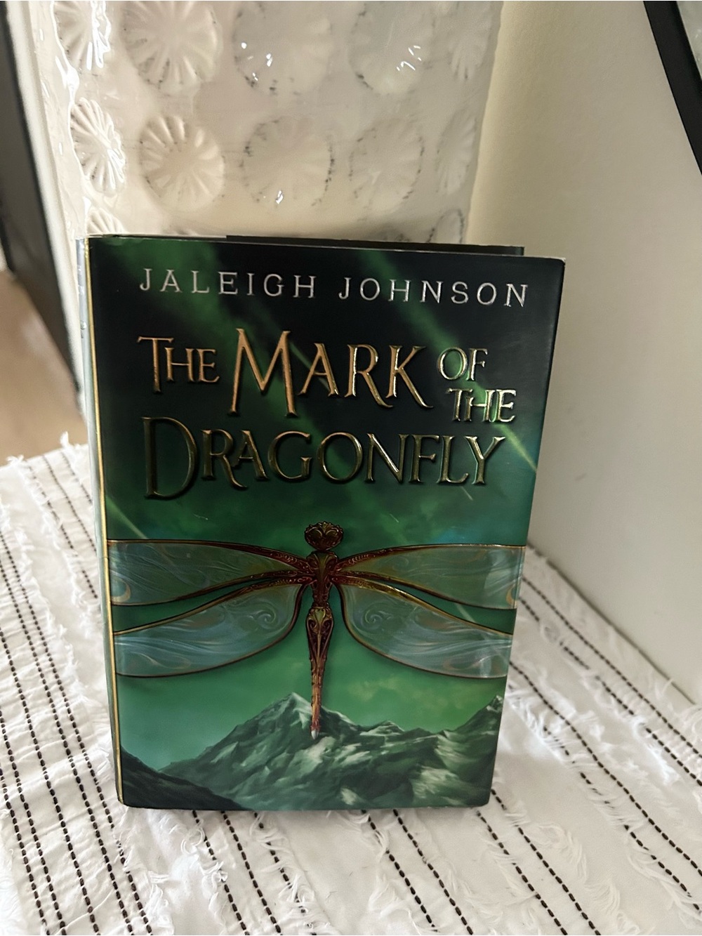 The Mark of the Dragonfly by Jaleigh Johnson Hardcover Fantasy Book